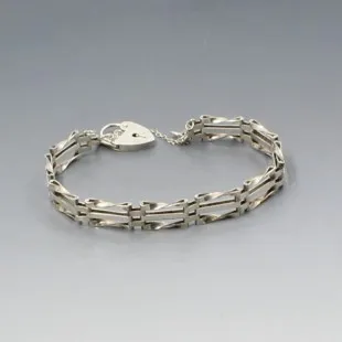 Silver Gate Bracelet 11 Grams