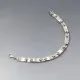 Turquoise Silver Link Bracelet