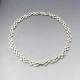 Solid Silver Link Necklace 70 Grams