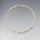 Vintage Solid Silver Link Necklace 70 Grams