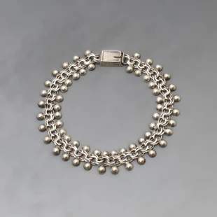 Scandinavian 830 Silver Chain Bracelet