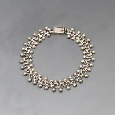 Scandinavian 830 Silver Chain Bracelet