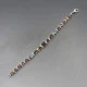 Multi Gemstone Silver Link Bracelet