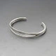 Sleek Sterling Silver Bangle
