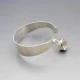 Vintage Swedish Crystal Bangle