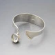 Vintage Swedish Crystal Bangle