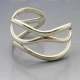 Vintage Armani  Silver Cuff  Bangle