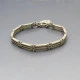 Henry Griffith and Sons Silver Gate Bracelet