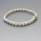 Silver and Crystal Tennis Bracelet