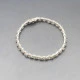 Silver and Crystal Tennis Bracelet