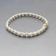 Vintage Silver Crystal Tennis Bracelet