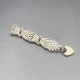 Silver ASJ Gate Bracelet 