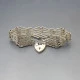 Silver ASJ Gate Bracelet 