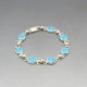 Mexican Turqousie and Silver Bracelet