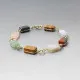 Vintage Multi Gem Cabochon Bracelet
