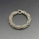 Chunky Silver ITALY Rope Chain Bracelet