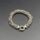 Chunky Silver ITALY Rope Chain Bracelet