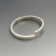 Modernist Sterling Silver Bangle