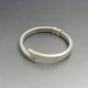 Modernist Sterling Silver Bangle