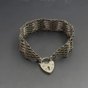 Silver Gate Bracelet - 23 Grams