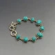 Turquoise and Silver Bracelet