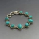 Turquoise and Silver Bracelet