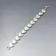 Herman Siersbol Silver Petals Bracelet