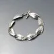 NE FROM Silver Leaves Bracelet