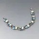 Moonstone Turquoise Silver Bracelet