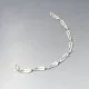 Silver Crystal Link Bracelet 