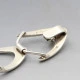 Arne Johansen Silver Boomerang Bracelet