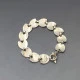 Herman Siersbol Silver Tulips Bracelet