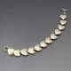 Herman Siersbol Sterling  Silver Tulips Bracelet