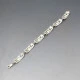 Rennie Mackintosh Style Silver Bracelet