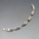 Rennie Mackintosh Style Silver Bracelet