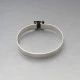 Kultaseppä Salovaara Silver and Spectrolite Bangle