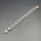 Chunky Sterling Silver Chain Bracelet