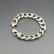 Chunky Sterling Silver Chain Bracelet