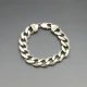 Chunky Sterling Silver Chain Bracelet