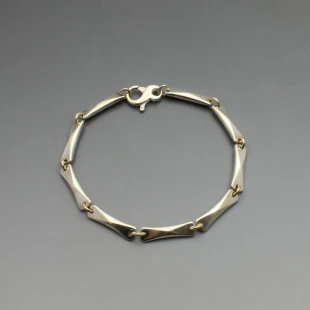 Designer Silver Links Bracelet