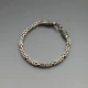 Bali Style Silver Chain Bracelet