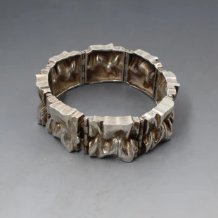 Matti J Hyvarinen Finland  Chunky Silver Bracelet