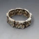 Matti J Hyvarinen Finland  Textured Chunky Silver Bracelet