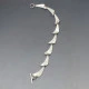 NE FROM Silver Boomerang Bracelet