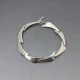 NE FROM Silver Boomerang Bracelet