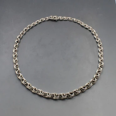 Hugo Grun Denmark 830 Silver Chain Necklace