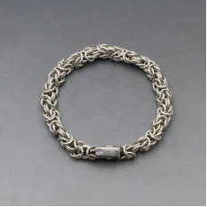Hugo Grun Denmark 830 Silver Chain Bracelet
