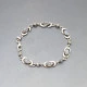 Blue Moonstone Silver Bracelet 
