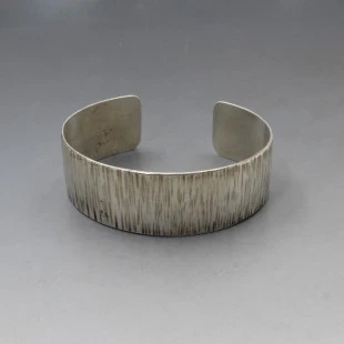 Designer Silver Cuff Bracelet