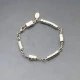 Hamilton and Inches Silver and Amethyst Bracelet